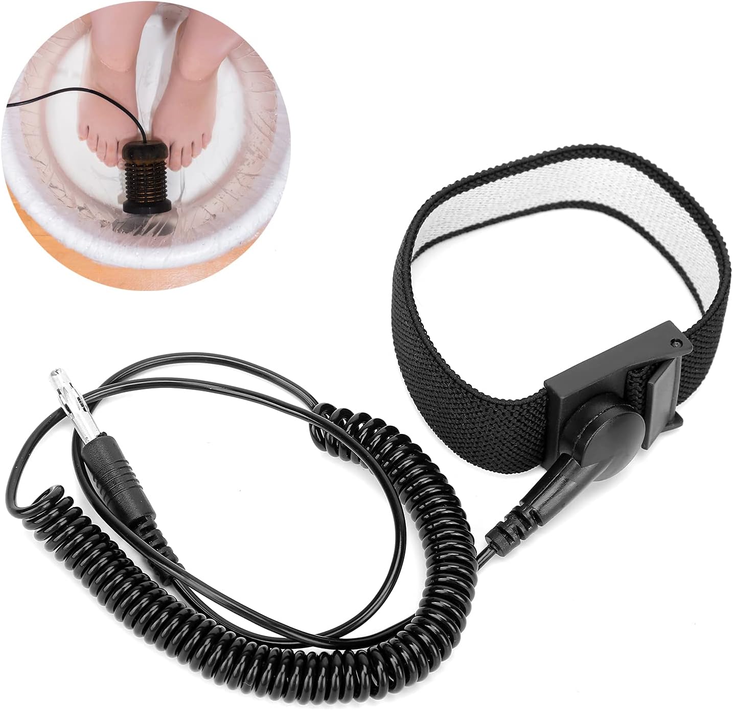 Ymiko Ionic Foot Detox Machine Wristband Foot Bath Spa Systems Wrist Strap Accessory