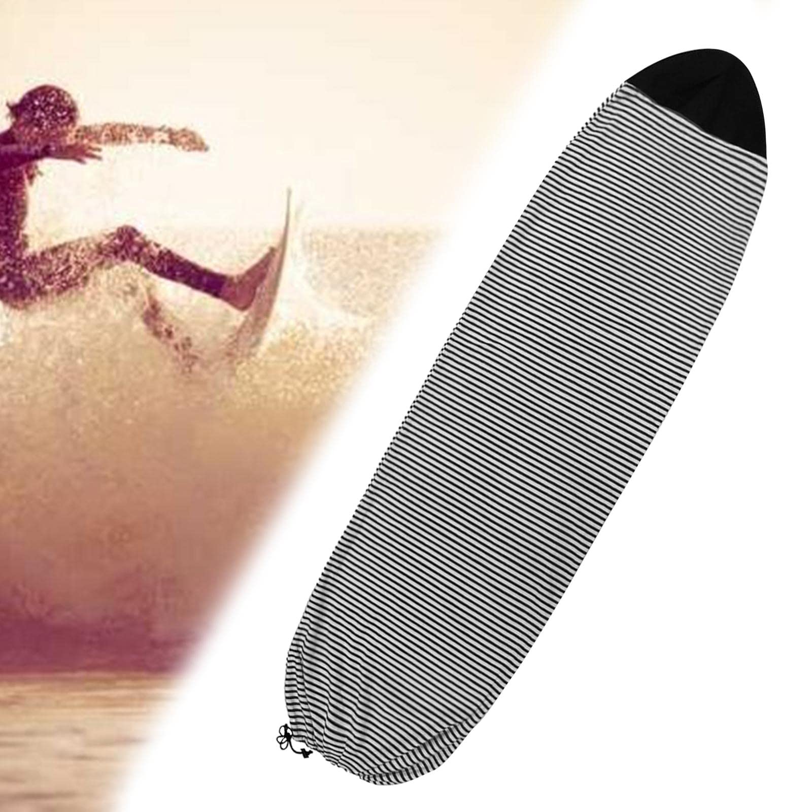 Surfboard Sock Cover Protection pour Shortboard F Fityle