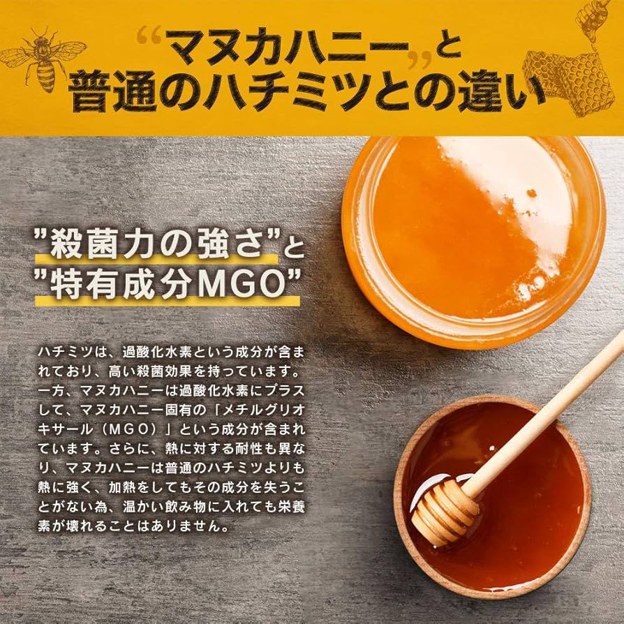 【ましゅ。】【5本セット】ハニーロア 新品未開封 Amazon | マヌカハニー MGO215+ 250g plusHONEY 正規品 はちみつ
