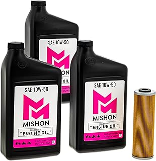 MISHON Engine Oil Change Kit for KTM 2022 890 Duke Adventure 10W-50
