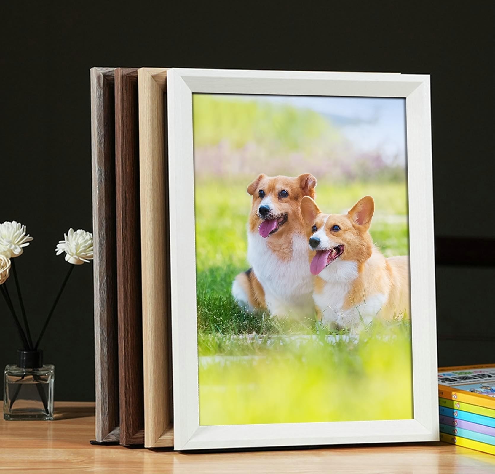 Amazon.com - Calefee 5 x 7 Photo Frame, Wood Look Photo Frames