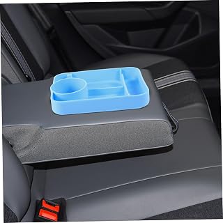 Zerodeko bandeja de comedor de repuesto organizador de automóviles bandejas de coche para bandeja de comedor para coche para sostenedor del comedor del coche gel de sílice Blue