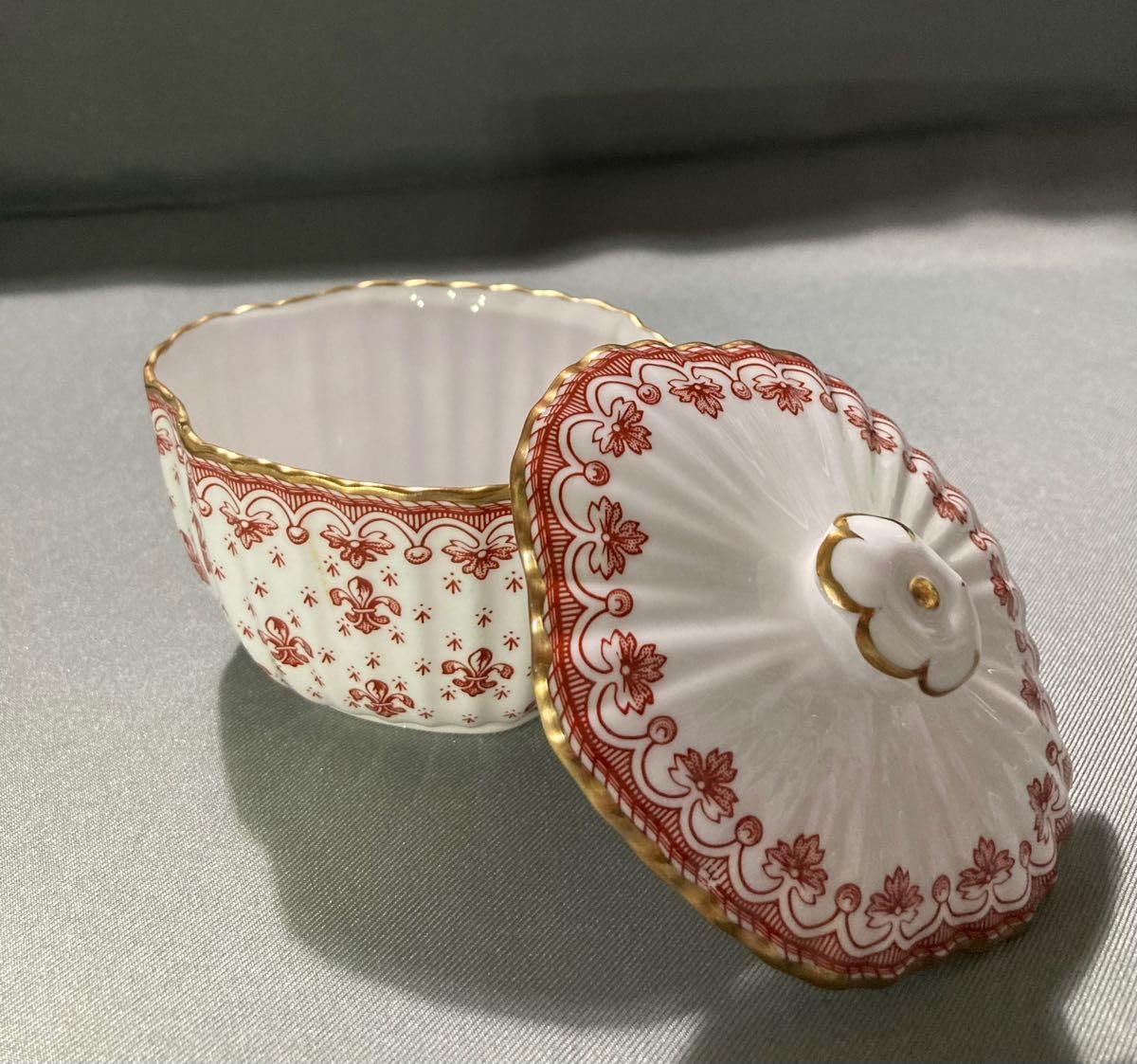 Amazon.co.jp: Spode スポード フルールドリス レッド フルールドリ  