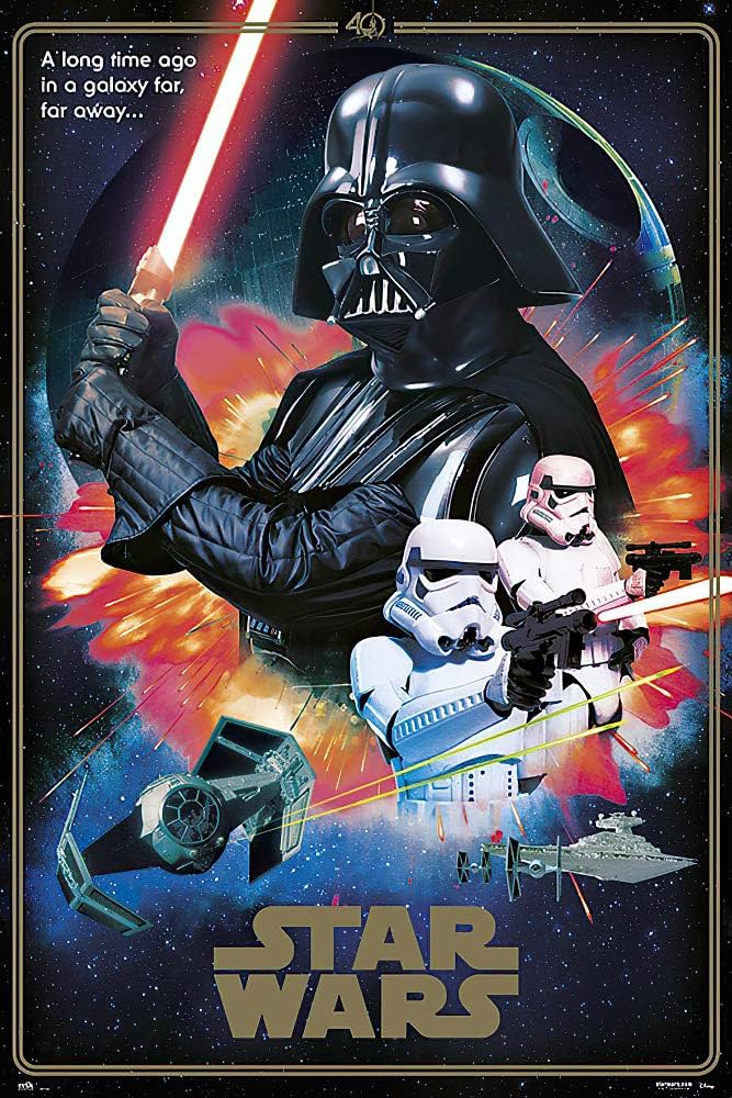 Amazon.com: POSTER STOP ONLINE Star Wars Episode IV - A New
