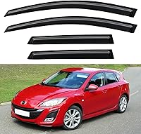 Vista 8 de Viseras de ventana, protectores de lluvia para Ford Explorer 1991-2000, deflectores de viento en el canal para Ford Explorer Sport 2001-2003, Mazda