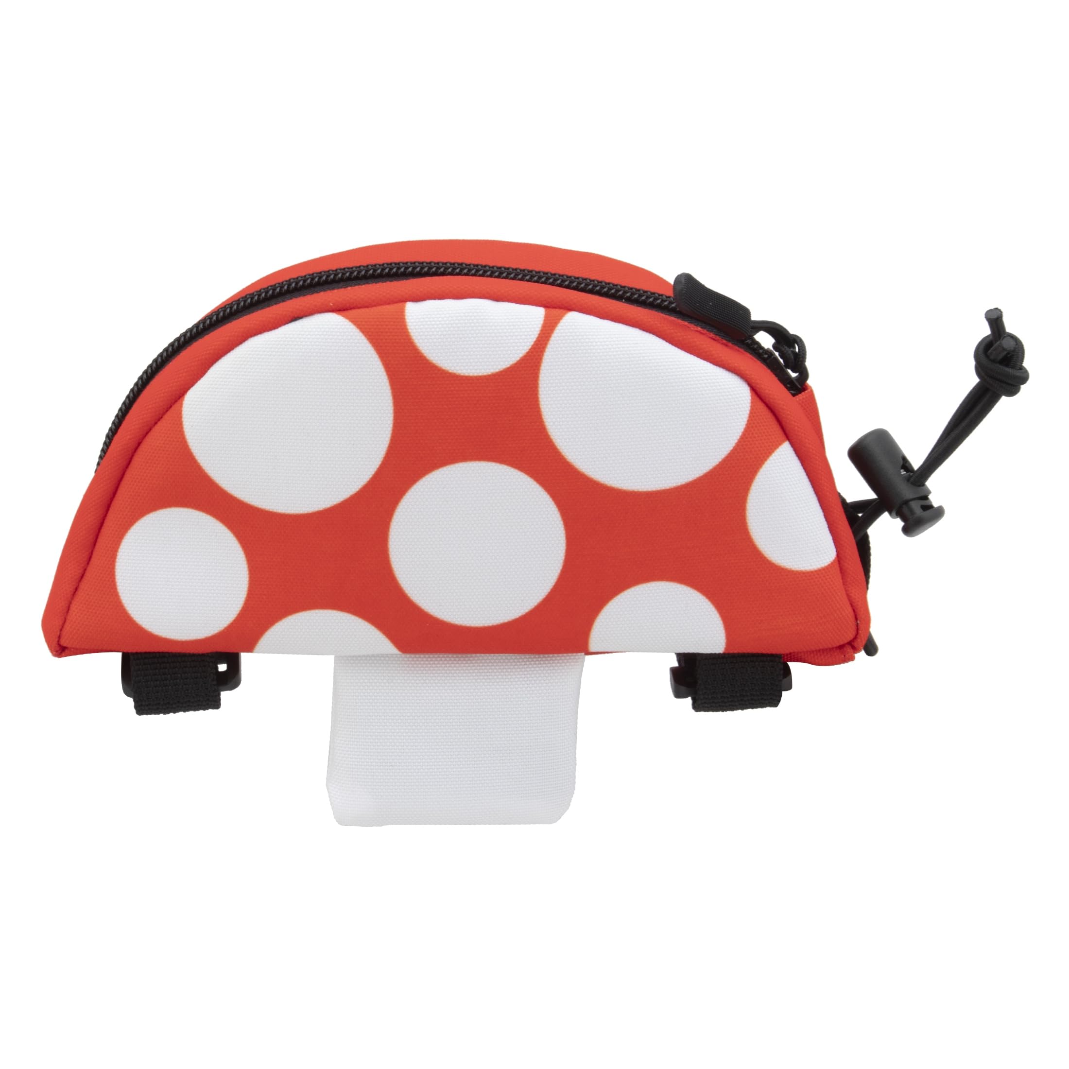 Snack! Mushroom Frame Bag (Red/White)
