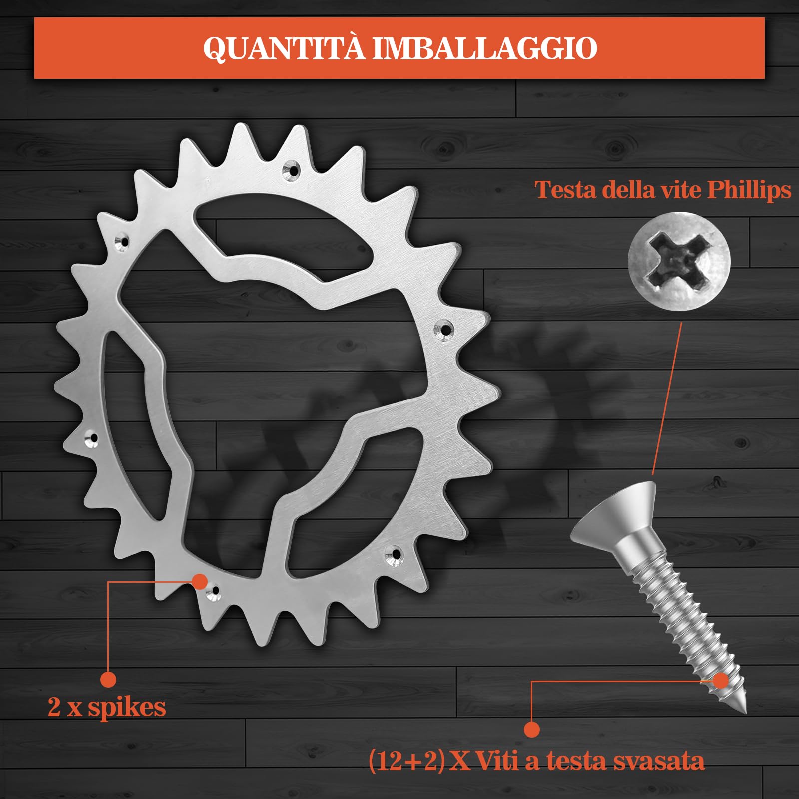 Tosaerba Robot Punte per Tosaerba Worx Landroid Modello S/M Spessore 2 mm, miglioramento della trazione, Fori per Le Viti abbassati lucidati