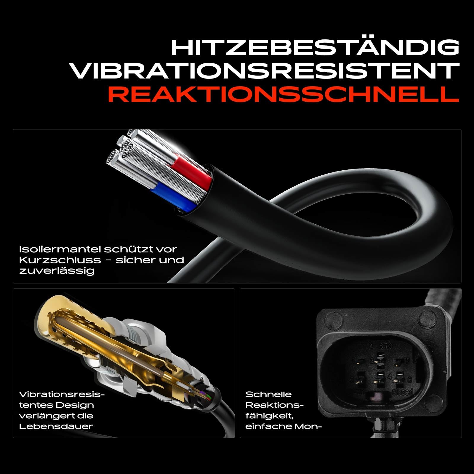 Lambdasonde Regelsonde für 147 156 Daily SX4 1.9L 2.3L 3.0L 2004-2018 55188205