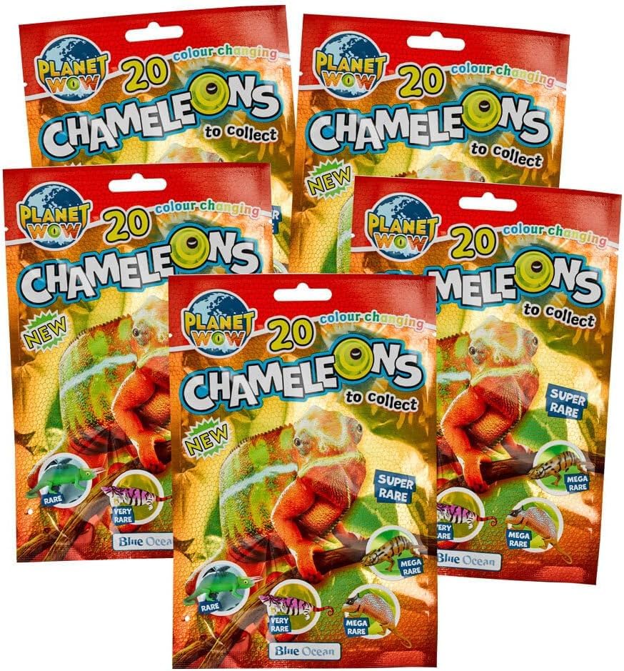 Planet WOW Chameleon 5X Blue Ocean - Bolsa para coleccionar