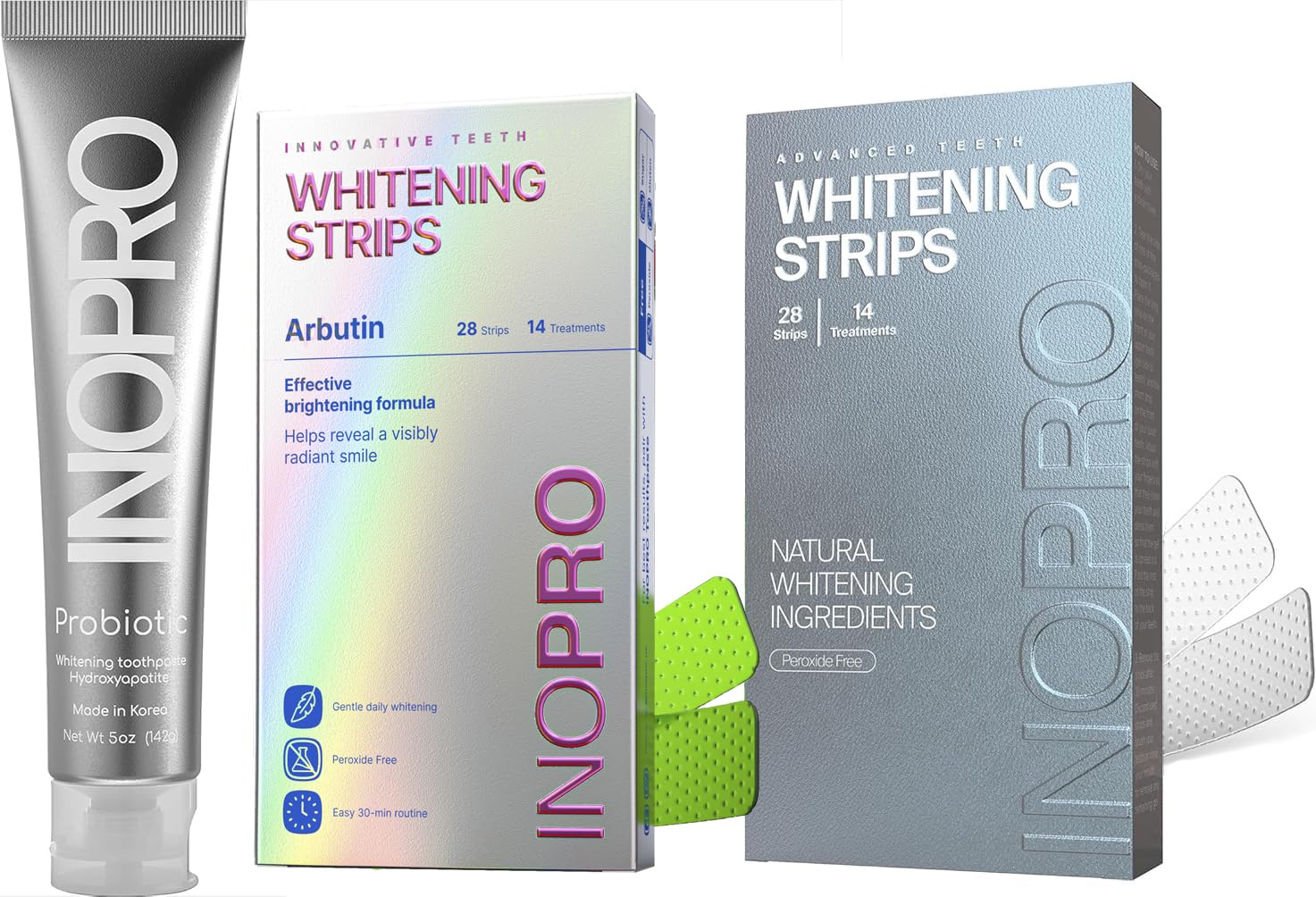 Amazon.com: InoPro Whitening Hydroxyapatite Toothpaste + Green