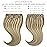 Lacer Hair Seamless Clip in Hair Extensions Human Hair Highlight Color Light Brown with Platinum Blonde 7pcs Invisible PU Skin Weft Straight Natural Remy Hair Extensions Clip in for Women 20 Inch