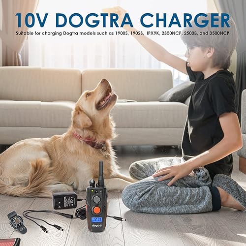 Miniatura 6 de para el reemplazo del cargador Dogtra para su uso con varios modelos Dogtra, incluyendo el ARC 1900S, 1902S y Edge 2300NCP. También es compatible