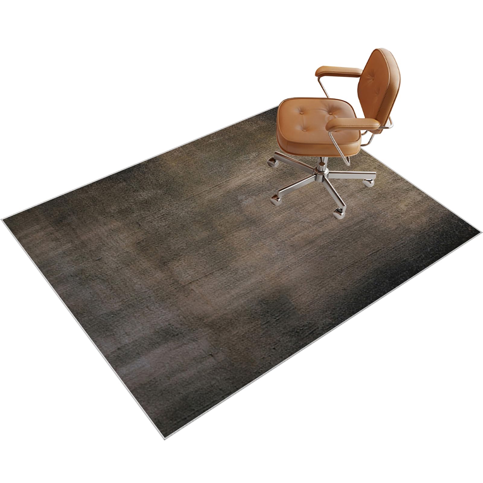Office Chair Mat for Hardwood Floor, Carpet Protector Chair Mat, Large Anti-Slip Desk Chair Mat for Carpet Floors, Gaming Chair Mat for wooden Floors, Floor Protector Mat for Home 80 x 120 cm