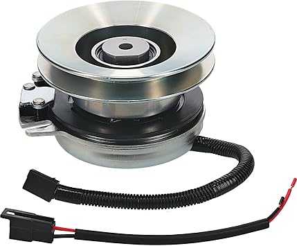 Outdoor Power Xtreme Equipment New X0013 PTO Clutch Compatible with/Replacement for Sears Craftsman 717-04163 917-04163 917-04163A 1.000 Crankshaft, 6.000" Pulley, Counter Clockwise Rotation