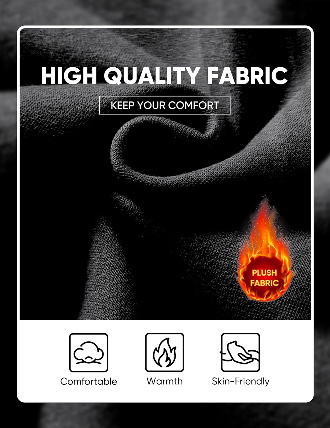 JMIERR Mens Casual Cotton Hooded Collar Drawstring Hoodies Pullover Sweatshirts Casual Long Sleeve Shirts - Image 5