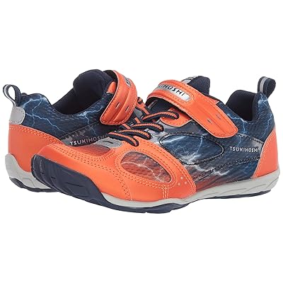 Tsukihoshi Kids Mako HL 2 (Little Kid/Big Kid) Boys Shoes Orange/Navy