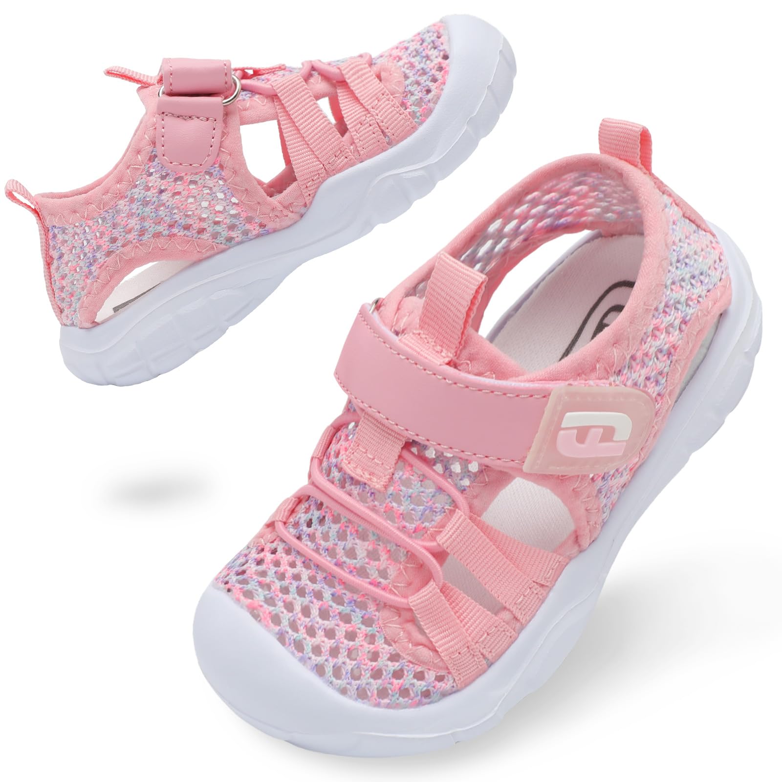 JOINFREE Toddler Boys Girls Water Shoes Breathable Qucik Dry Sport Beach Sandals Lightweight Barefoot Flexible
