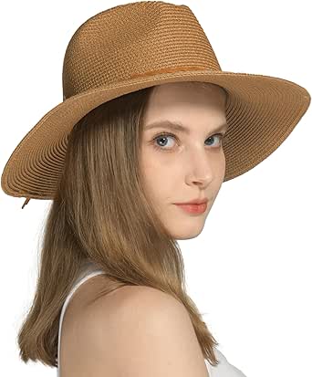 PALAY Sun Hat for Women featuring Wide Brim and Adjustable Drawstring | 3 PCS Beige Quick-Dry Caps main image 1