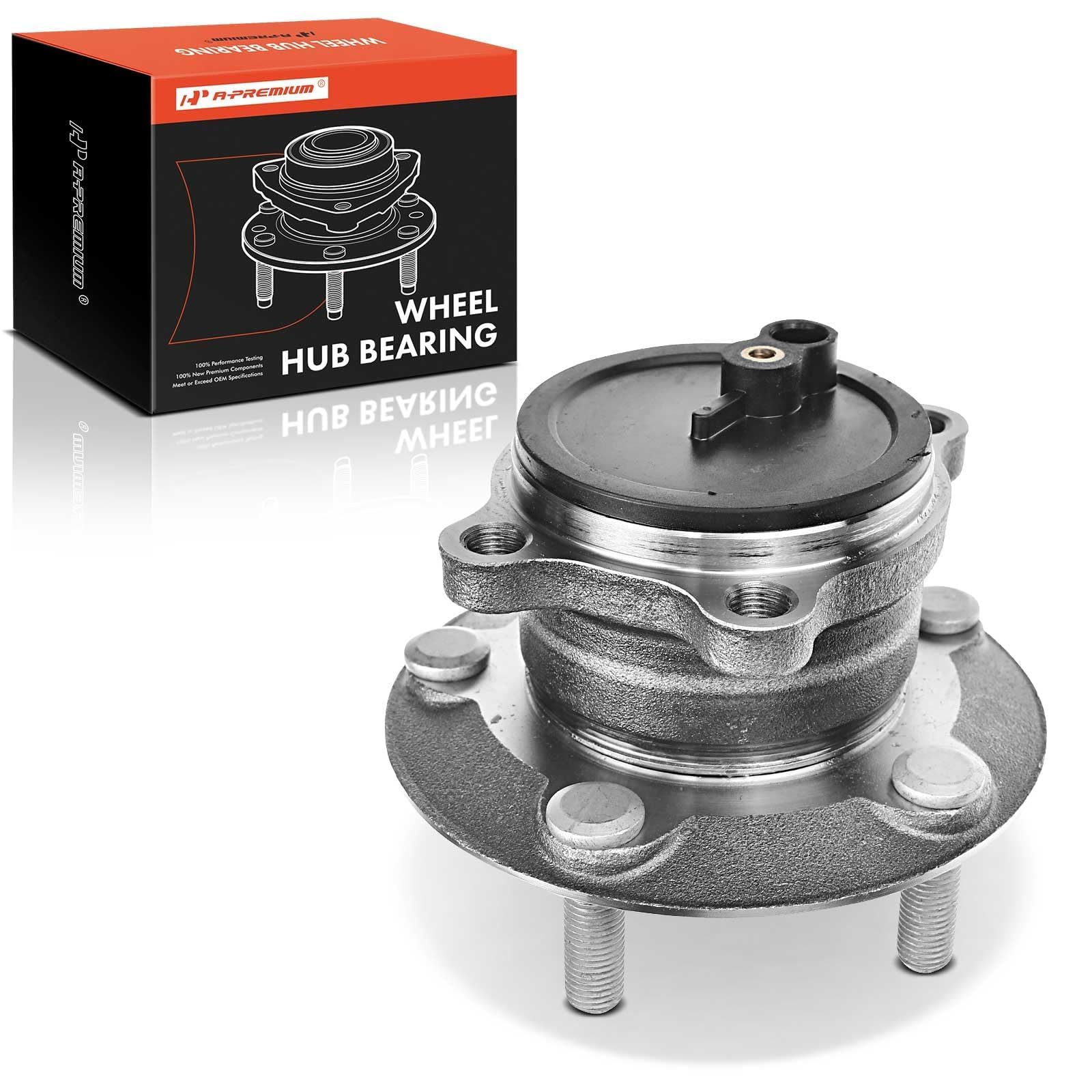 Amazon.com: A-Premium Rear Wheel Bearing and Hub Assembly with 5