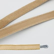 10 Yards Nylon Plush Boning Cover for Sewing, 3/8 Inch Corset Boning Casing, Bra Underwire Casing Elastic Band for Lingerie Bridal Gowns, Beige