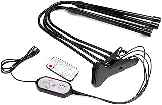 5V 40W LED Grow Light USB 4 Tubi Luce di Riempimento a Spettro Completo con Cip per Giardinaggio da Interni Famiglia Balcone Piante da Serra