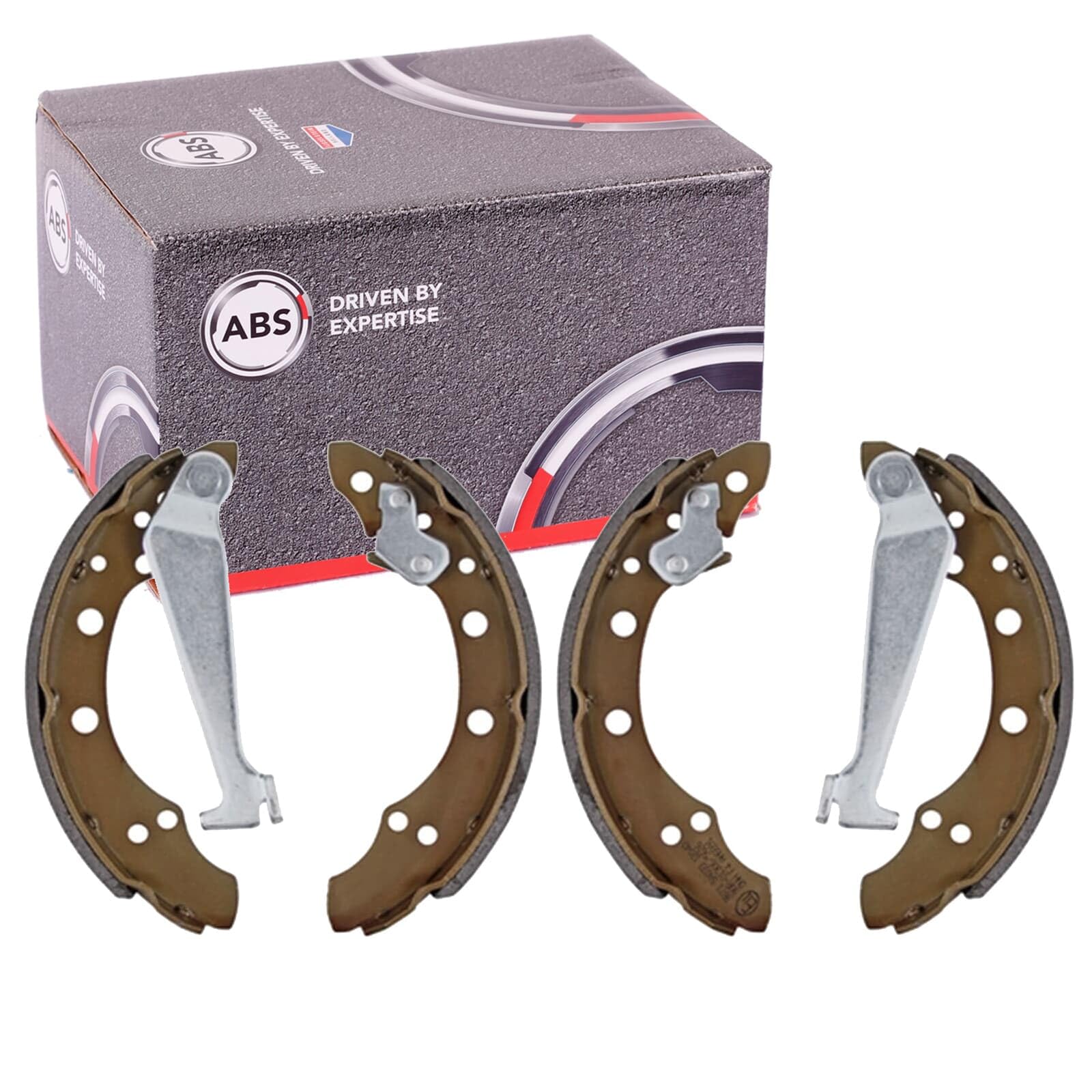 ABS Bremstrommeln + Backen + Radbremszylinder hinten | 2765-S + 8871 + 0680Q + 42005X passend für Polo Fox