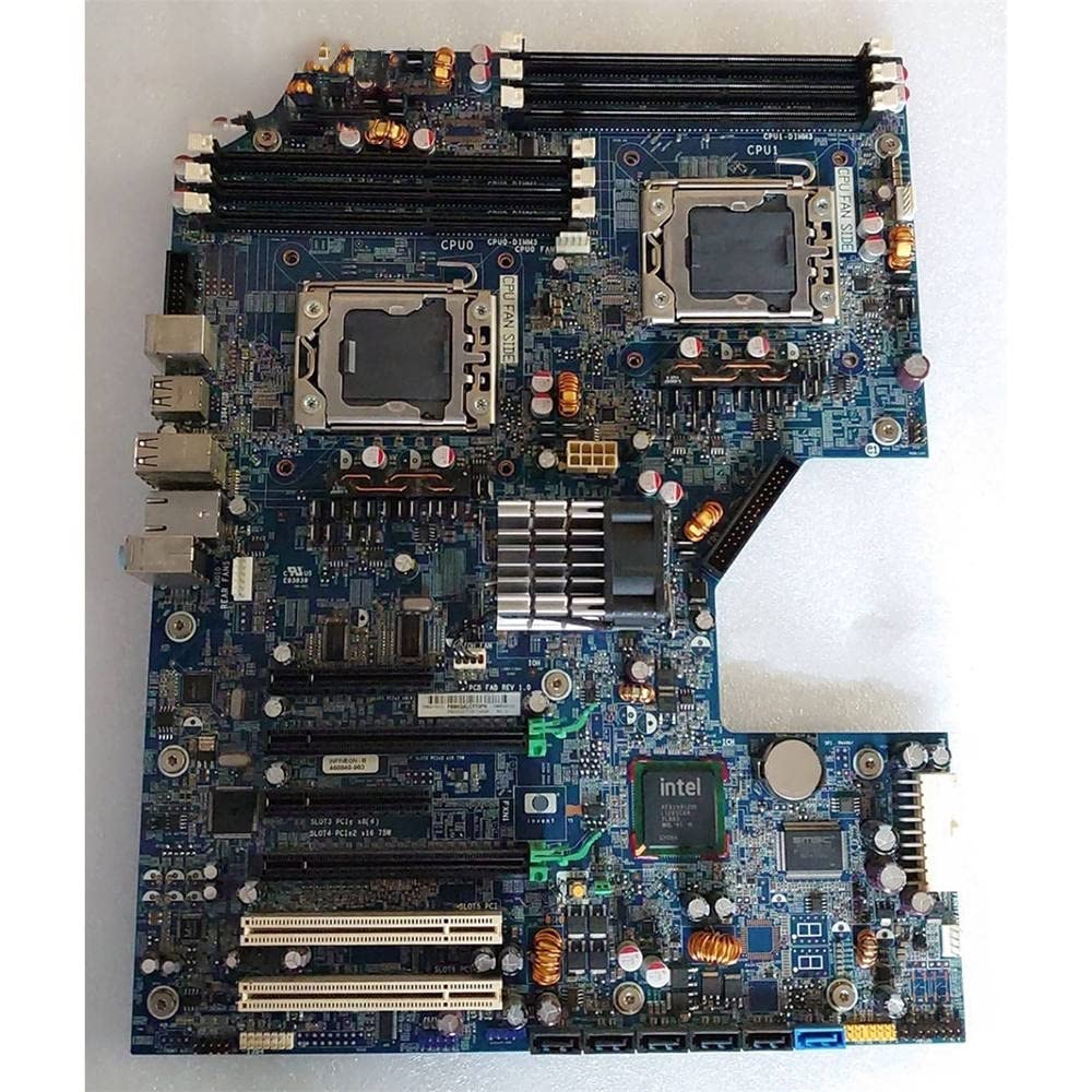 Amazon | PCマザーボード Z600 Tower 591184-001 460840-003 55XX 56XX