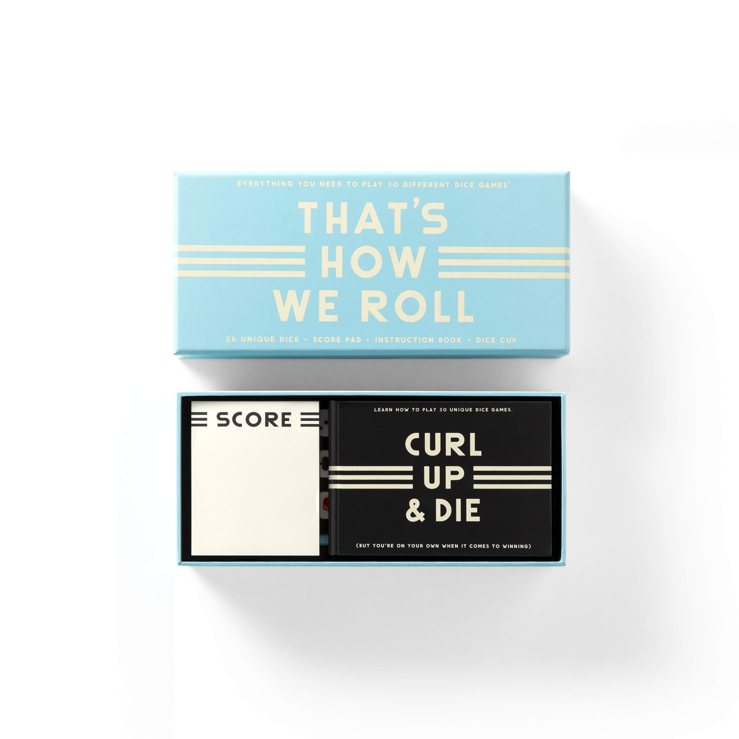That's How We Roll Dice Game Set, Mehrfarbig, 9" x 4.25" x 2.3" - Image 4