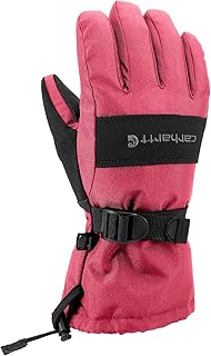 Guante aislante impermeable para niños, color limonada rosa/negro, talla L, Limonada rosa/negro, Large