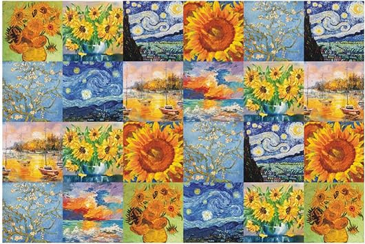 Ochine 24 Sheets Peel and Stick Tile Backsplash, Floral Peel and Stick Wallpaper Mandala Flowers Stickers Vinyl 3D Self Adhesive Wall Tile Sticker Decoration for Kitchen, Bathroom, Counter Top