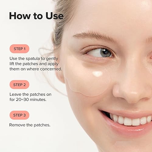 Miniatura 8 de Beauty of Joseon Revive - Parche de ginseng retinal para debajo de los ojos, máscara con péptido de colágeno, cuidado de la piel coreano para