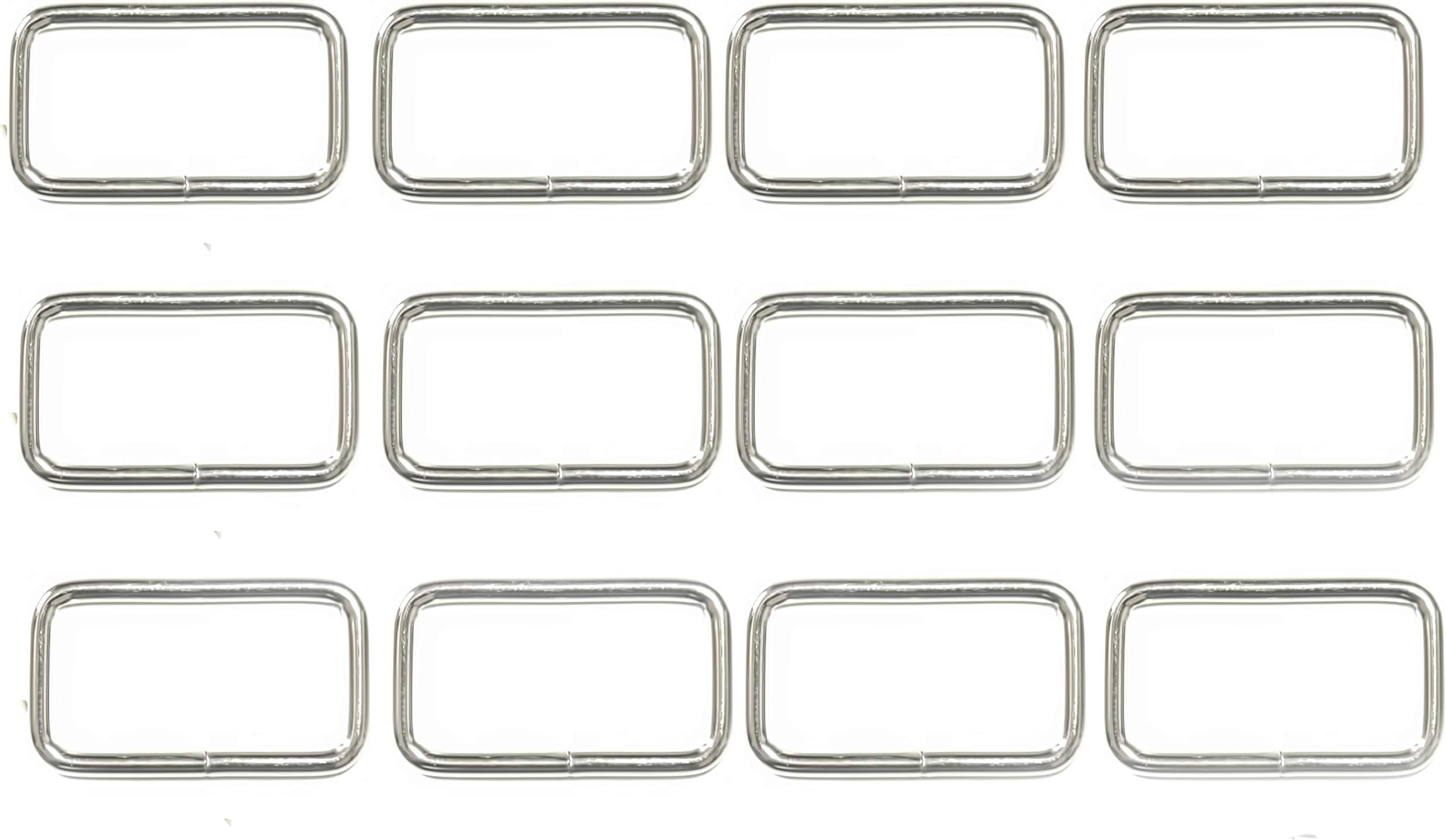 ALL in ONE Metal Bag Purse Rectangle Rings Belts Buckle for DIY