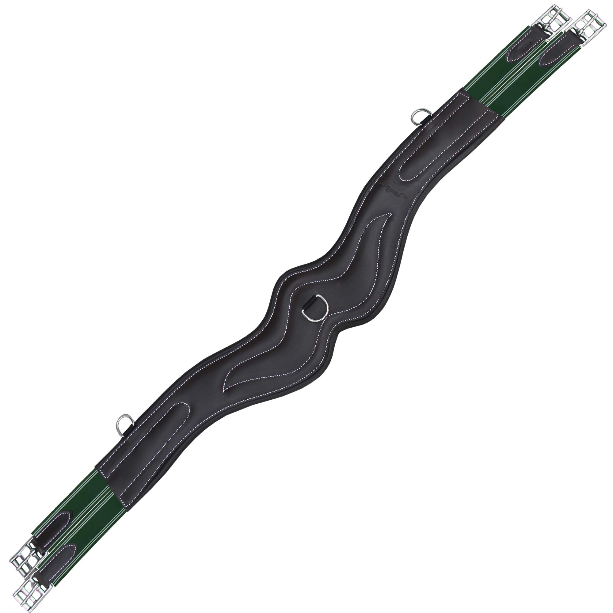 Buy ExionPro Wave Overlay GirthGreen Elastic with White Lines