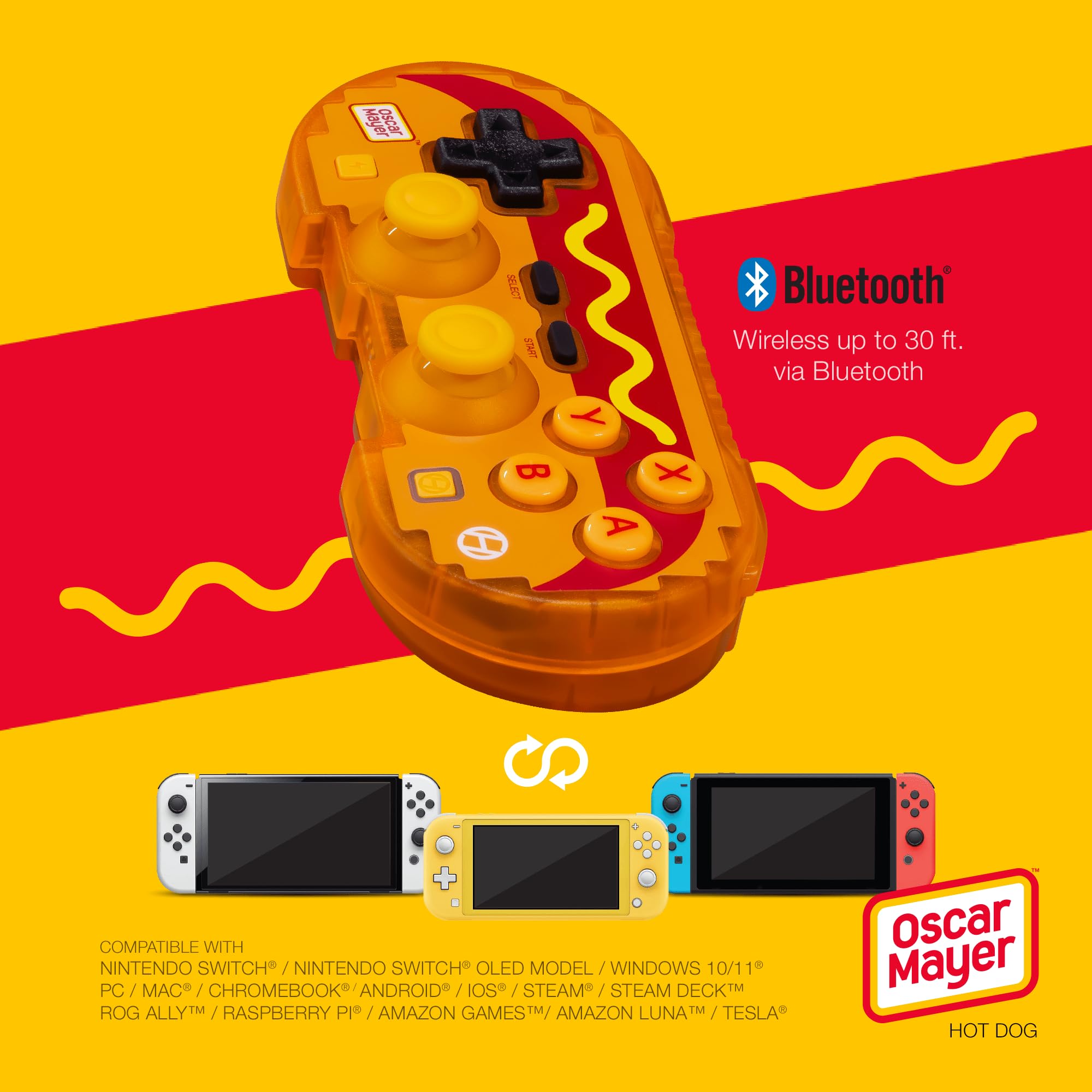 Amazon.com: Hyperkin Limited Edition Pixel Art Bluetooth