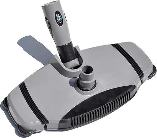 SWIMLINE HYDROTOOLS - Cabezal de aspiradora manual para piscinas enterradas y sobre el suelo, cabezal de aspiradora de piscina flexible con peso,