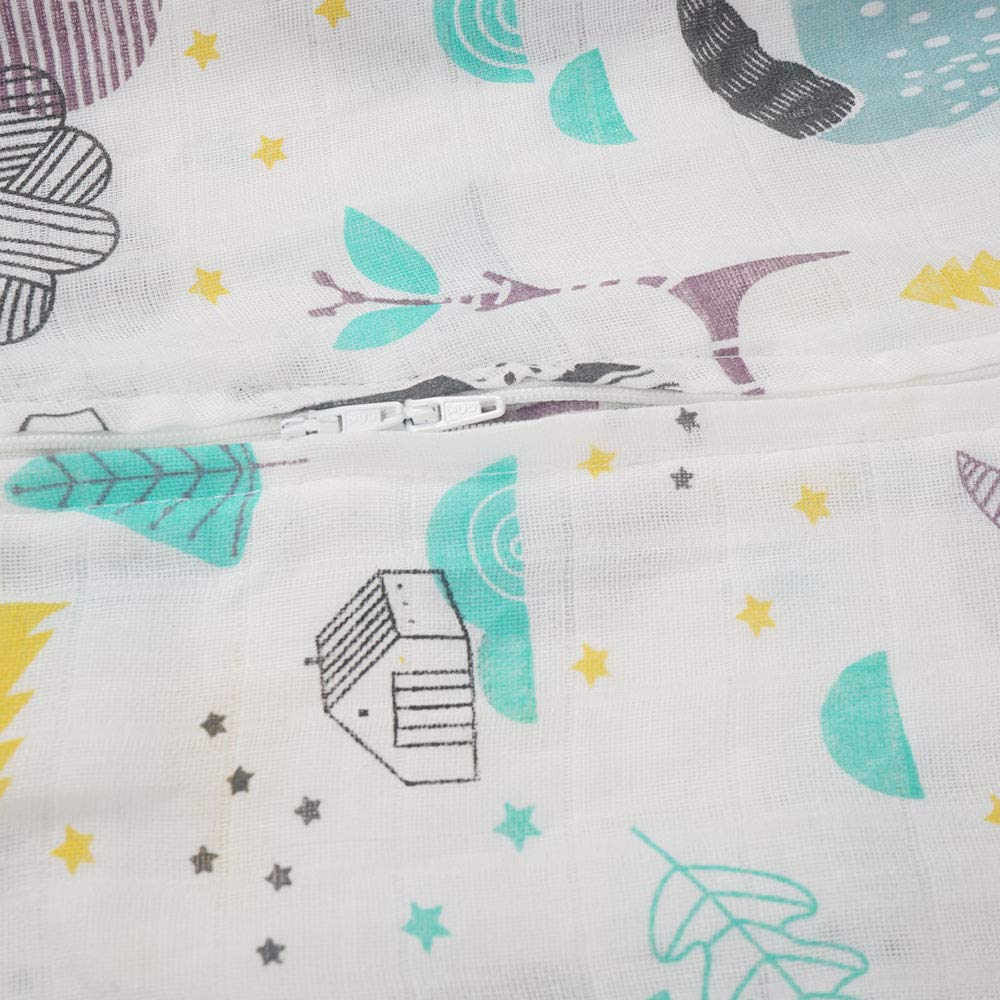 Baby Sleeping Sack Muslin Cotton Soft Wearable Blanket Summer Sleeping Bag Baby Sleeveless Sleep Sacks 0.5 Tog Boy Newborn 0-3M Lightweight 6-12 Months Girl Infant Sleep Bag 12-18 Months Toddler 2T : Baby
