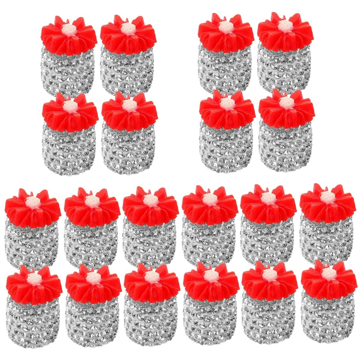 SOLUSTRE 20pièces Bouchons De Valve De Pneu Universels De Valve pour Voitures SUV Et