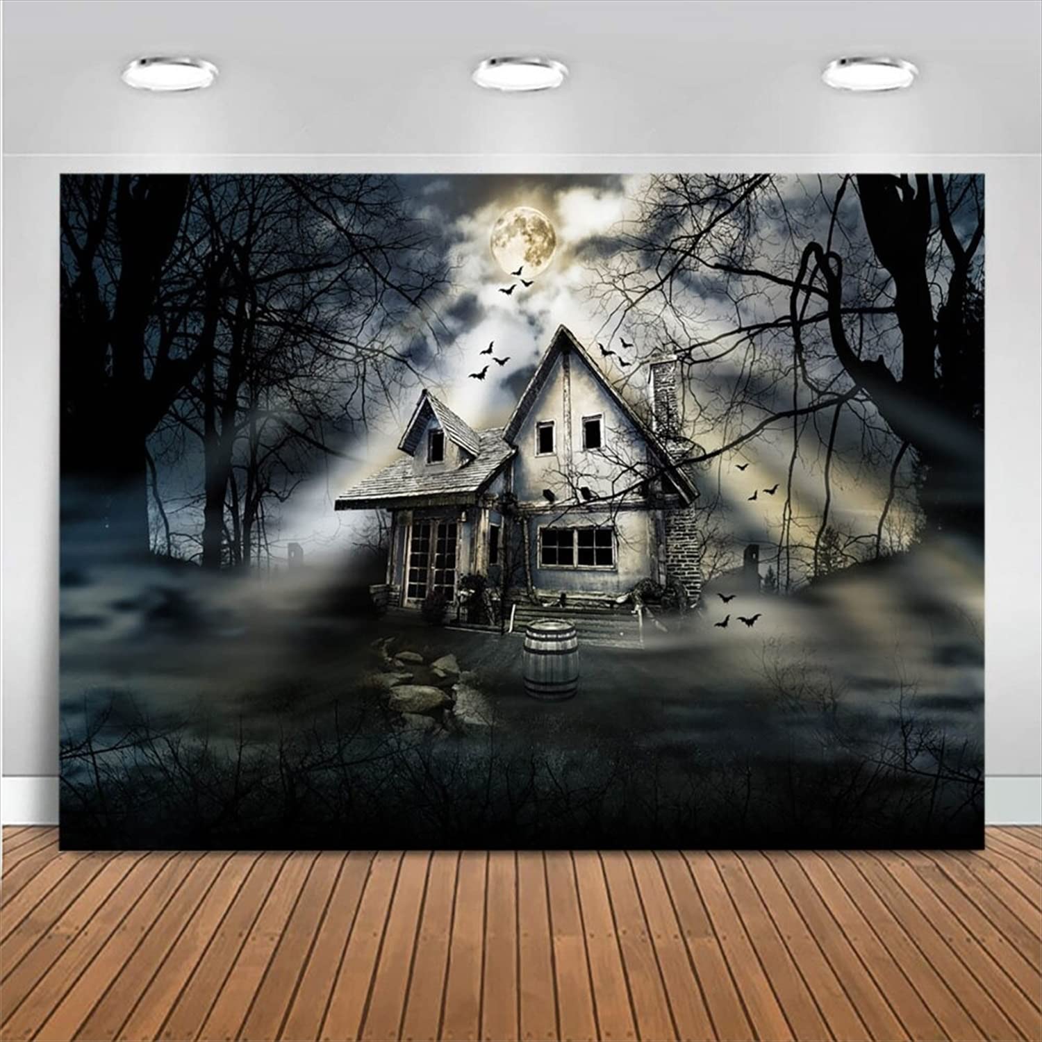 バック紙 背景紙 ハロウィン パンプキン 装飾城 満月 夜 ナイト 壁紙 Amazon | バック紙 背景紙 ハロウィン パンプキン 装飾城 満月