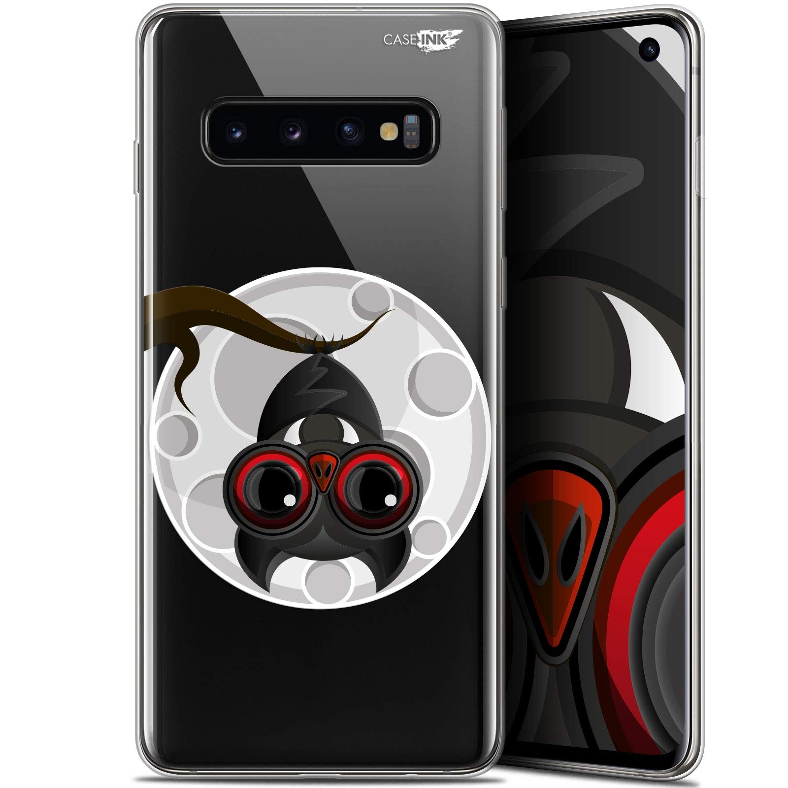 Ultra Thin Case for 6.1" Samsung Galaxy S10, Little Vampire Design