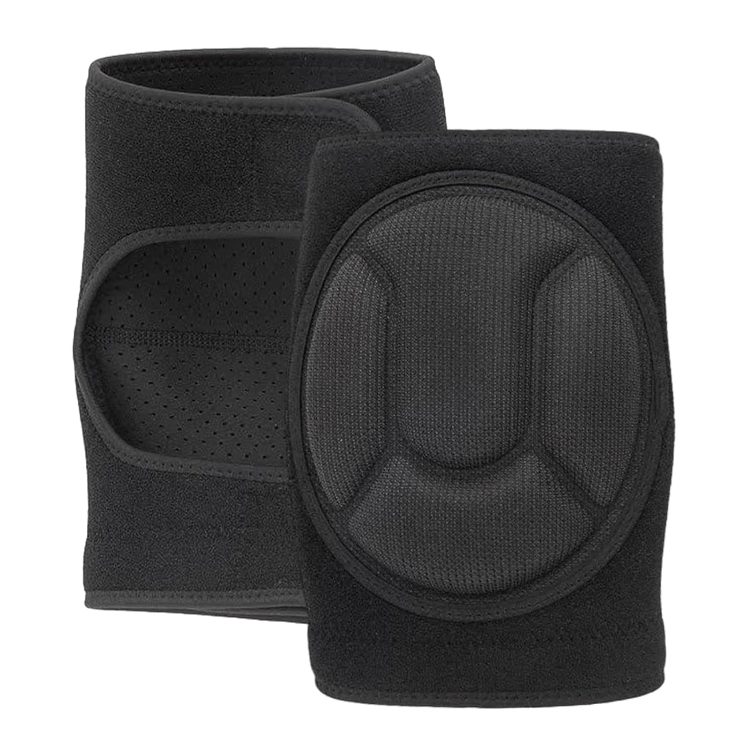 Knee Pads, Work Thick Foam Knee Pads Work Anti Slip Collision Avoidance Knee Pads for Gardening Construction Cleaning Flooring Men Women(COLOR:Black)