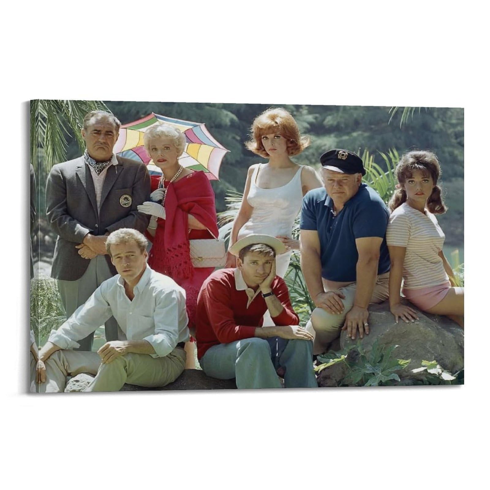 xiaoxiaoshen Gilligan Island Canvas Poster Wall Art Prints Room Aesthetic Murals Bedroom And Living Decorations 20x30inch(50x75cm)