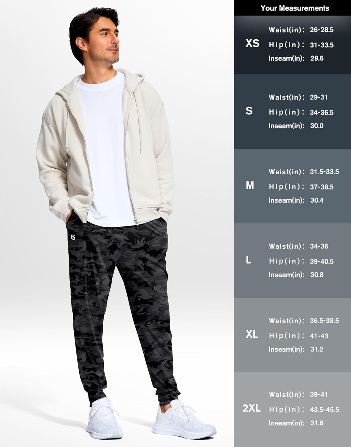 G Gradual Men's Joggers Lightweight Athletic Workout Pants with Pockets Stretch Track Running Sweatpants for Men Gym Sports - Image 7