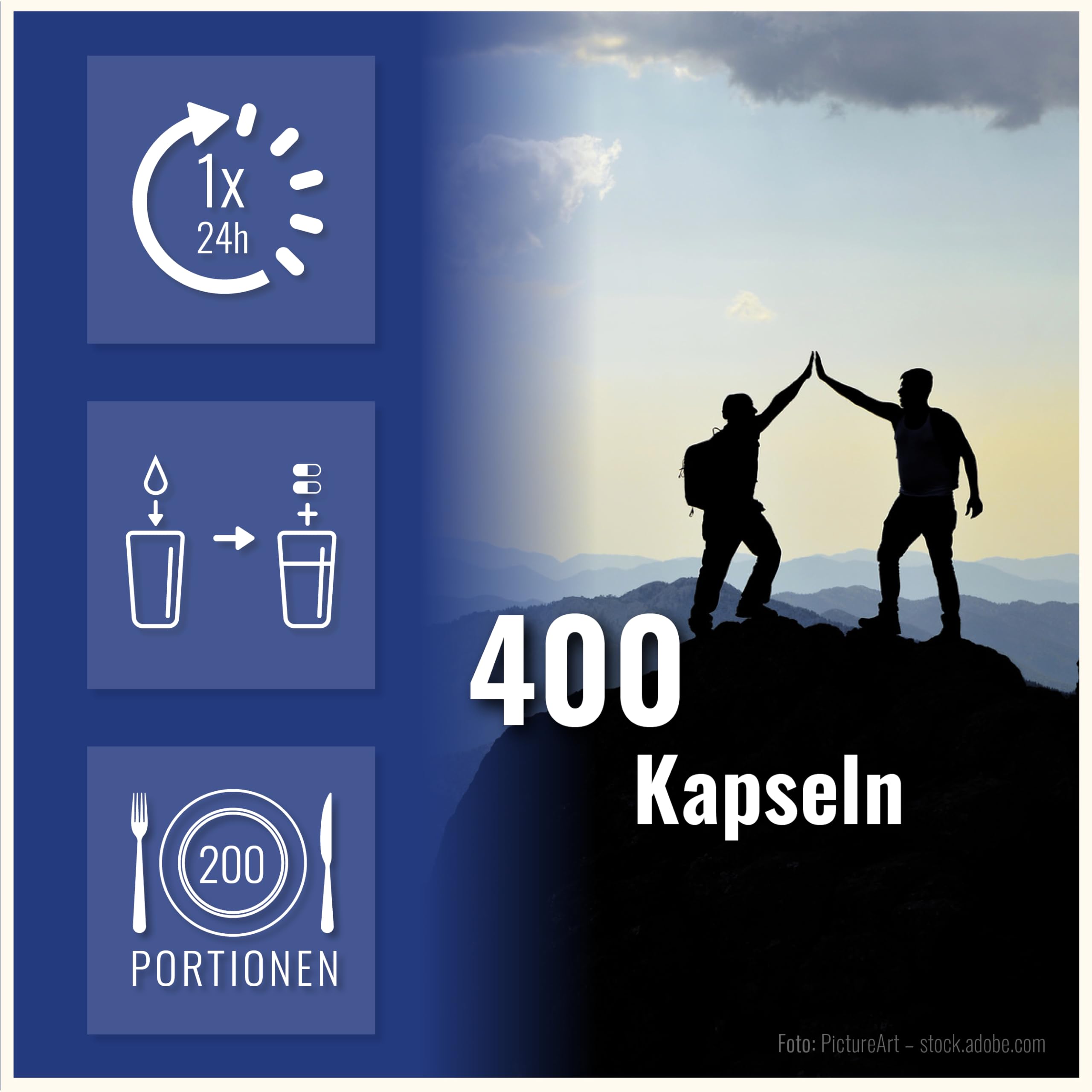 L Taurin – 400 Reine Kapseln ohne Zusätze – Taurin Kapseln Hochdosiert mit 1500mg pro Tagesdosierung – 6 Monate Vorrat Aminosäure – Taurine