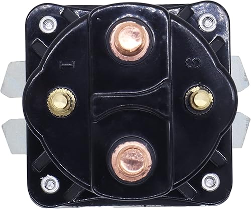 Miniatura 5 de HiSport Solenoide de remolque de volquete para remolques de descarga hidráulicos 4 terminales 100 AMP Solenoide de servicio intermitente 190107