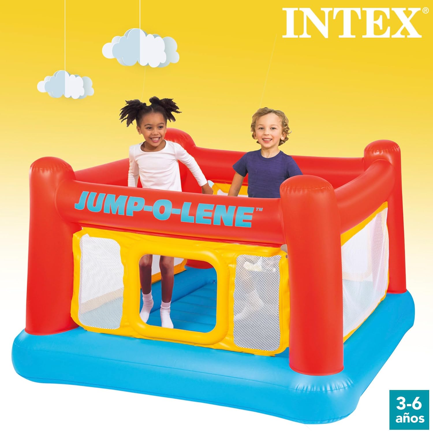 Multi Colour Intex Play House Jump O Lene for Kids