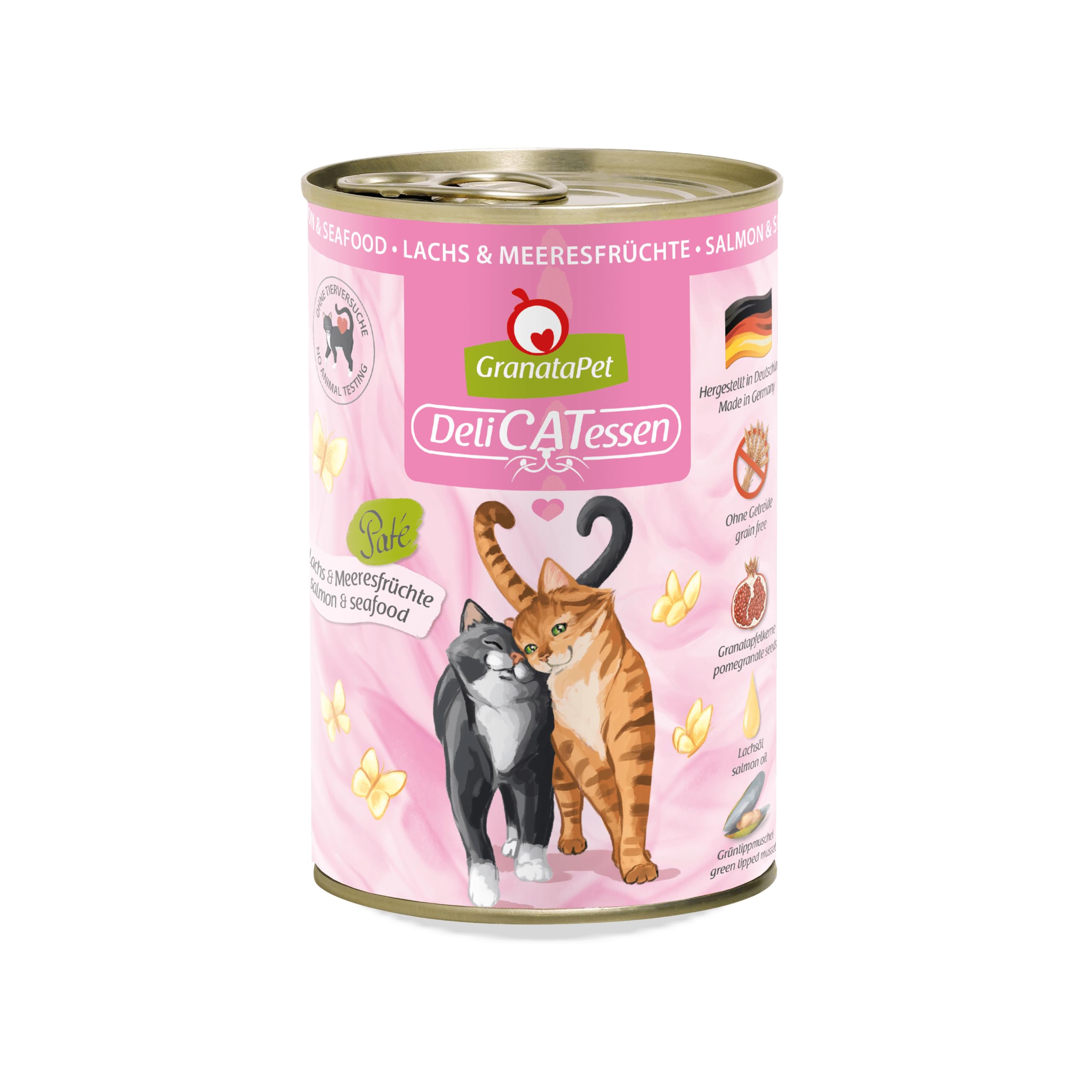 GranataPet DeliCATessen Lachs & Meeresfrüchte, 6 x 400g
