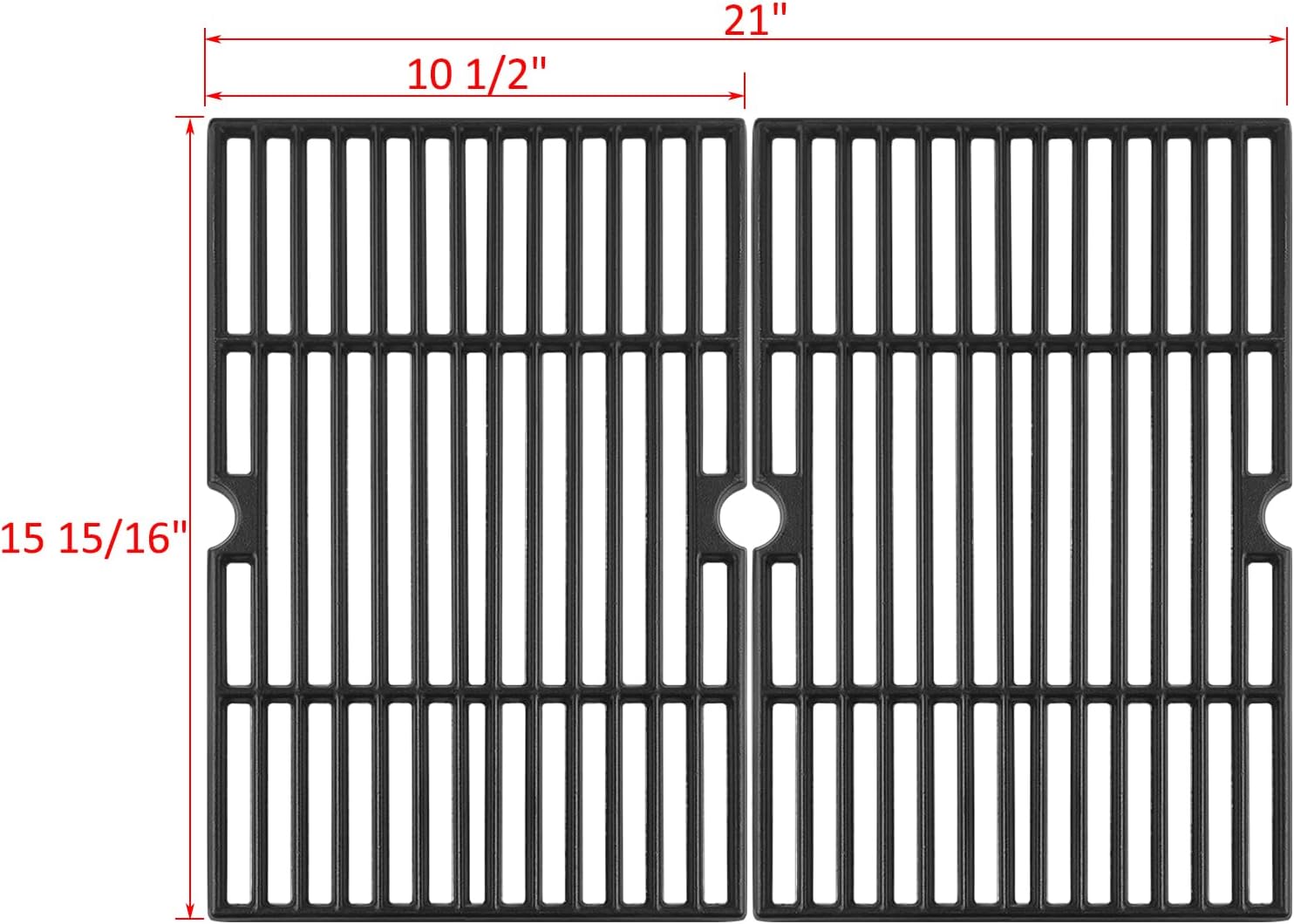 DGF350CSP Grill Grates Parts for Dyna Glo Grill Replacement Parts DGF350CSP-D DGH353CRP DGF350SNP DGF350SNP-D Grill Parts Blue Rhino Grill Parts GBC1932L Grill Grates 3 Burner 70-01-634 Replacement
