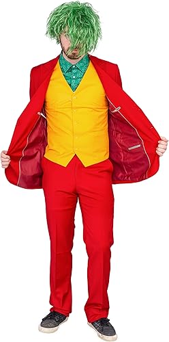 Miniatura 3 de Disfraz de payaso psicópata de lujo para adultos