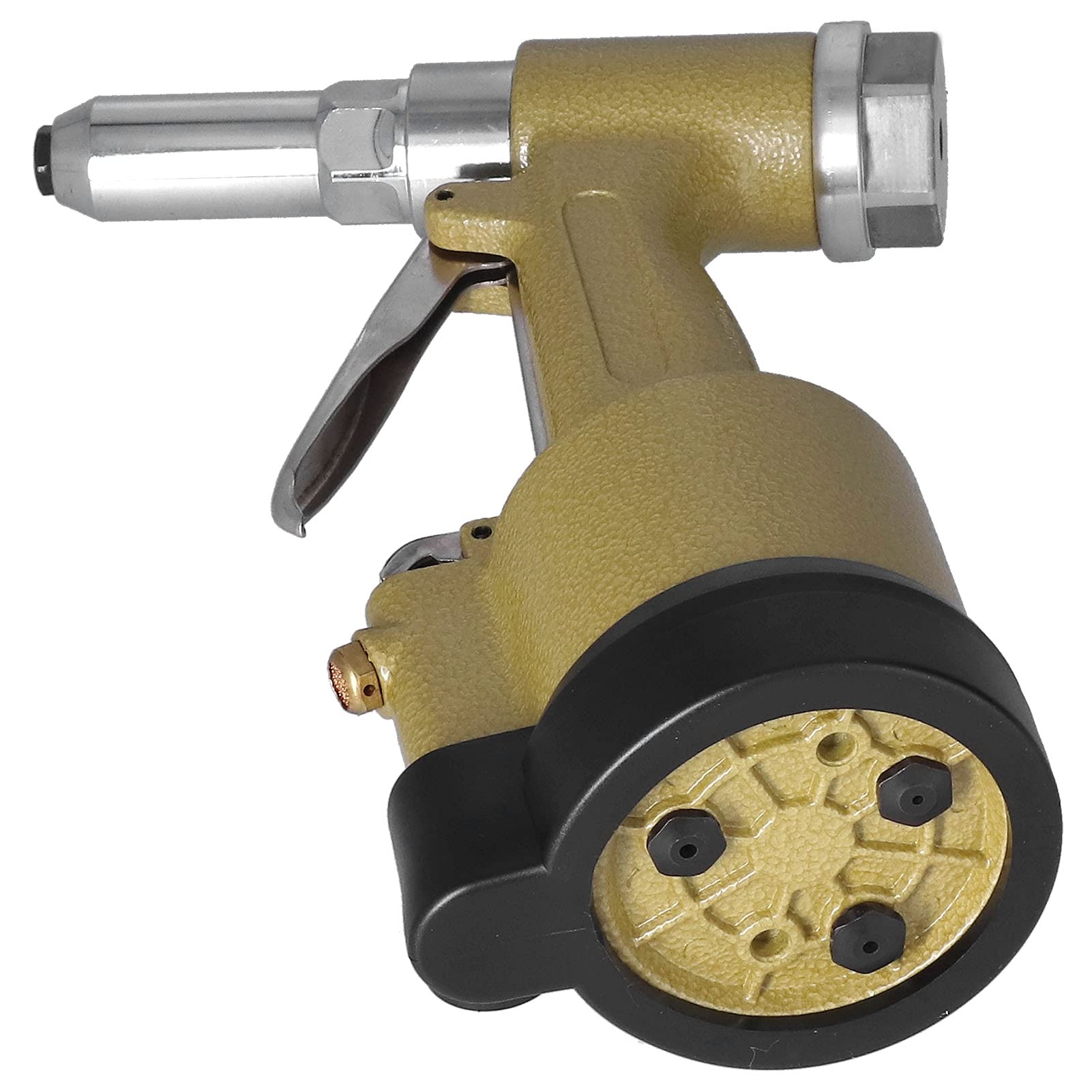 Rivettatrice Pneumatica Corta KP701 in Alluminio Aviazione (Spina europea)