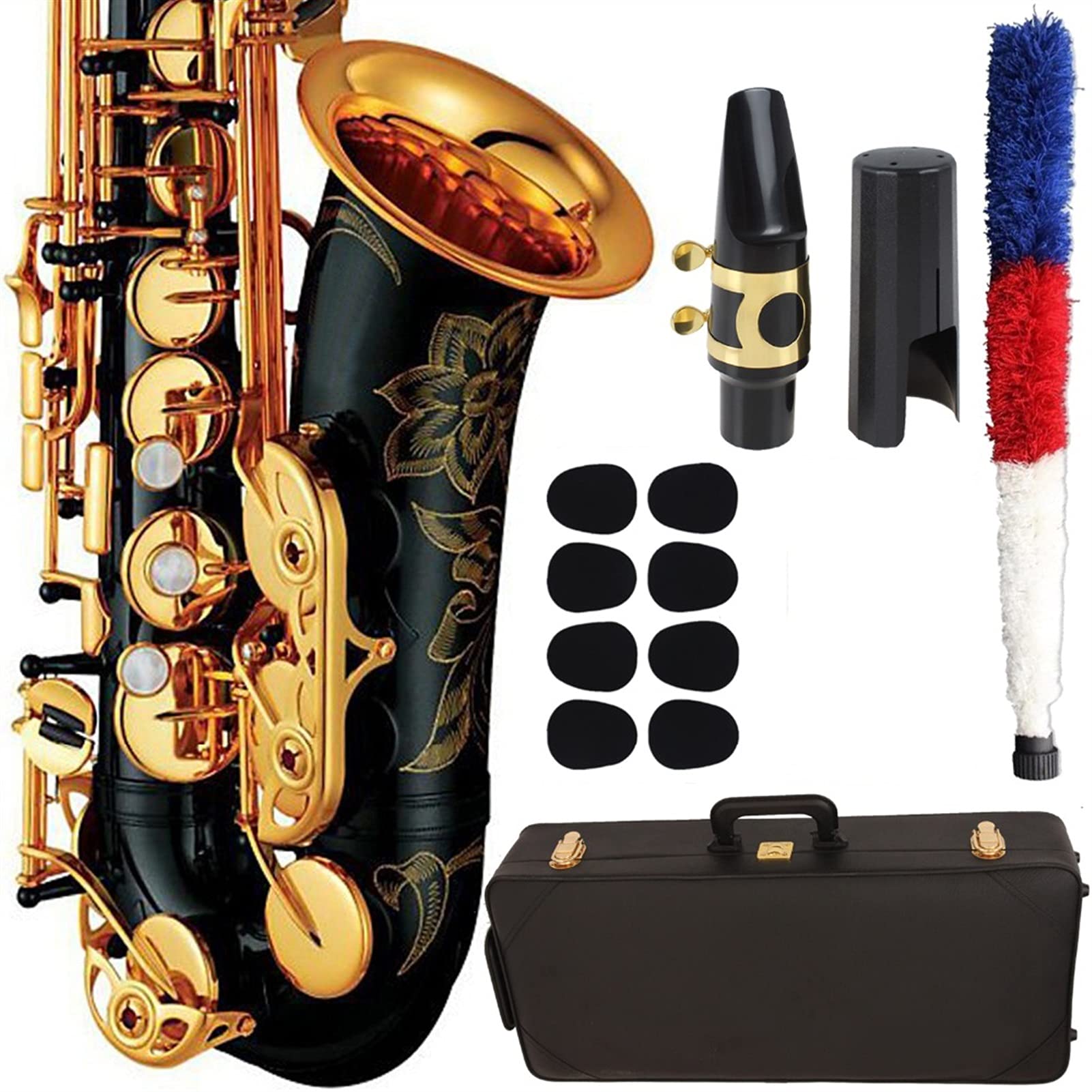 Amazon.co.jp: マウスピースリードネックケースとプロのアルトサックス